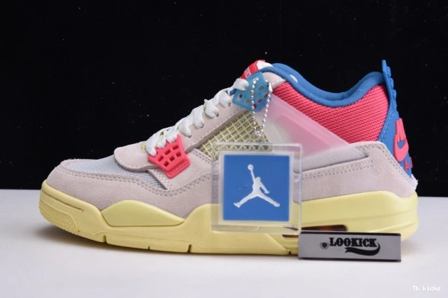 Cheap TBK Jordan 4 Retro Union Ice Air Guava DC9533-800 0818